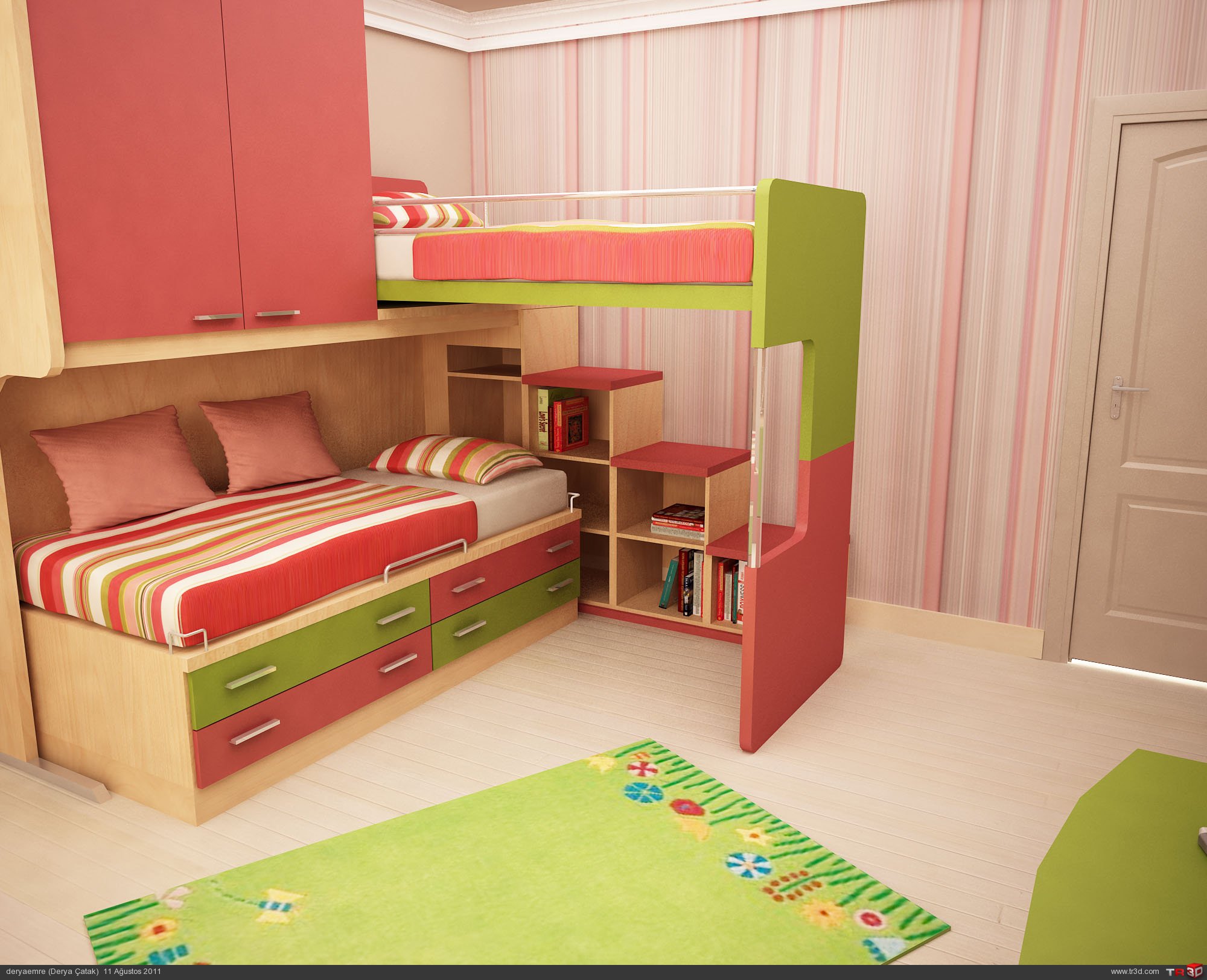Çocuk odası Mimari Projeler