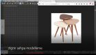 3ds max ile zigon sehpa modelleme