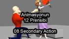 Animasyonun 12 Prensibi  08 Secondary Action