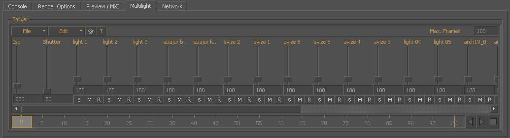 maxwell multilight ayarları