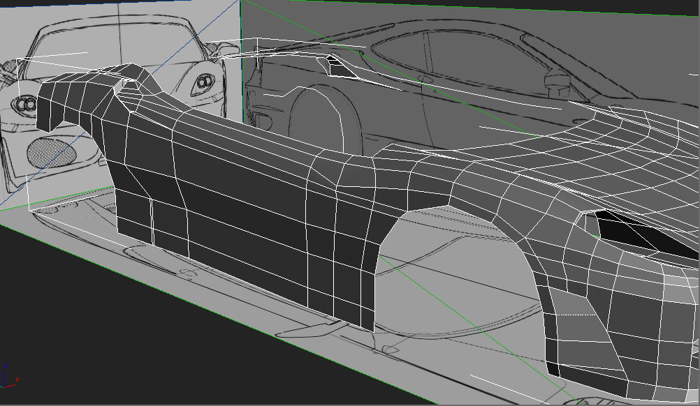 ferrari 3dsmax tutorial tutor