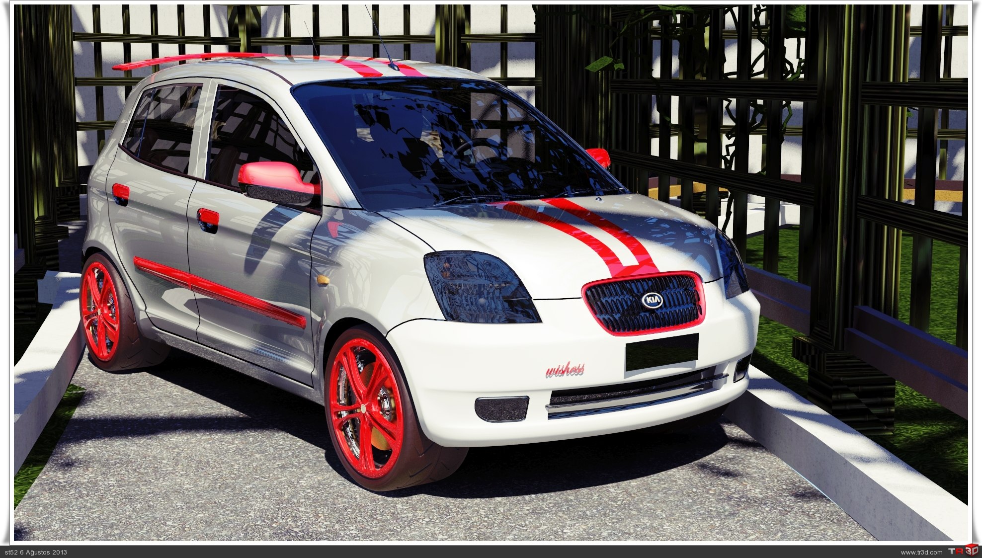 Picanto Version 3D Çizimler