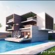 modern villa