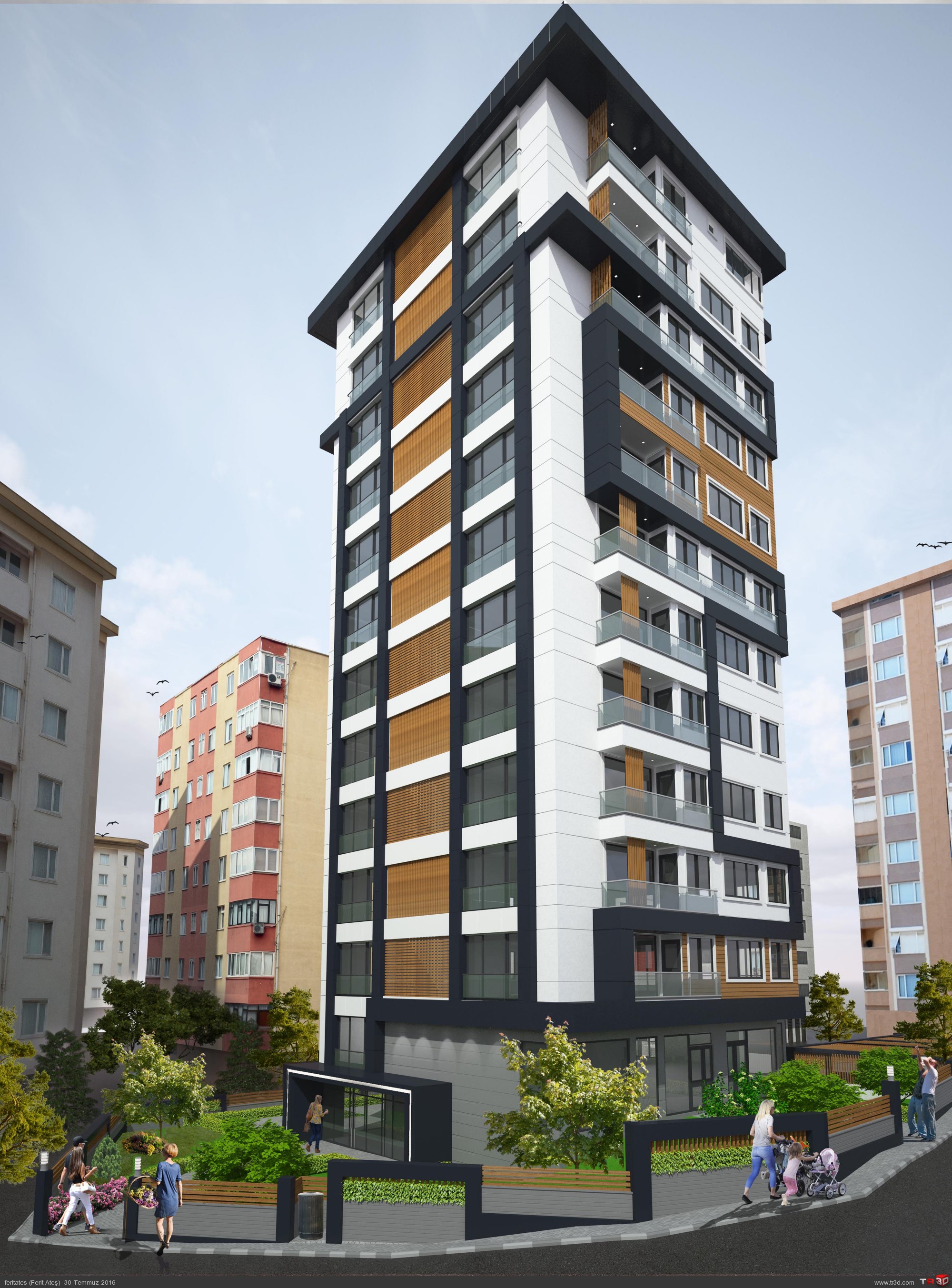 bostancı 3D Çizimler