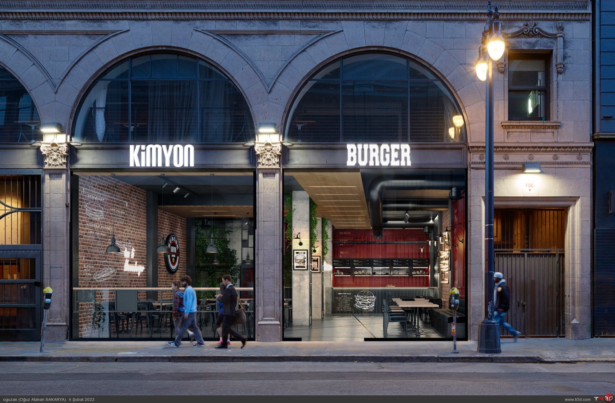 Burger Concept Design