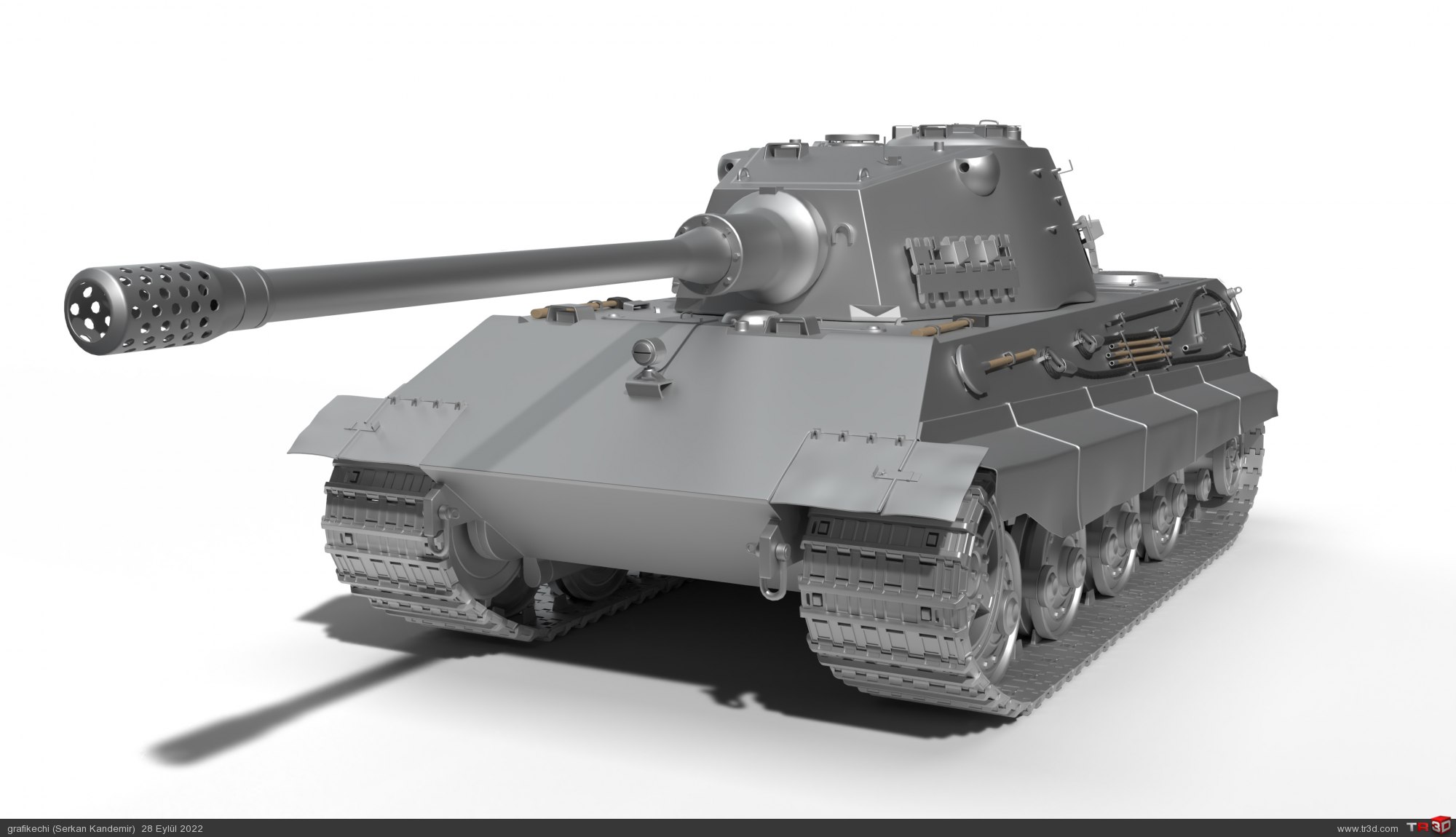 Panzerkampfwagen E75 - TEST