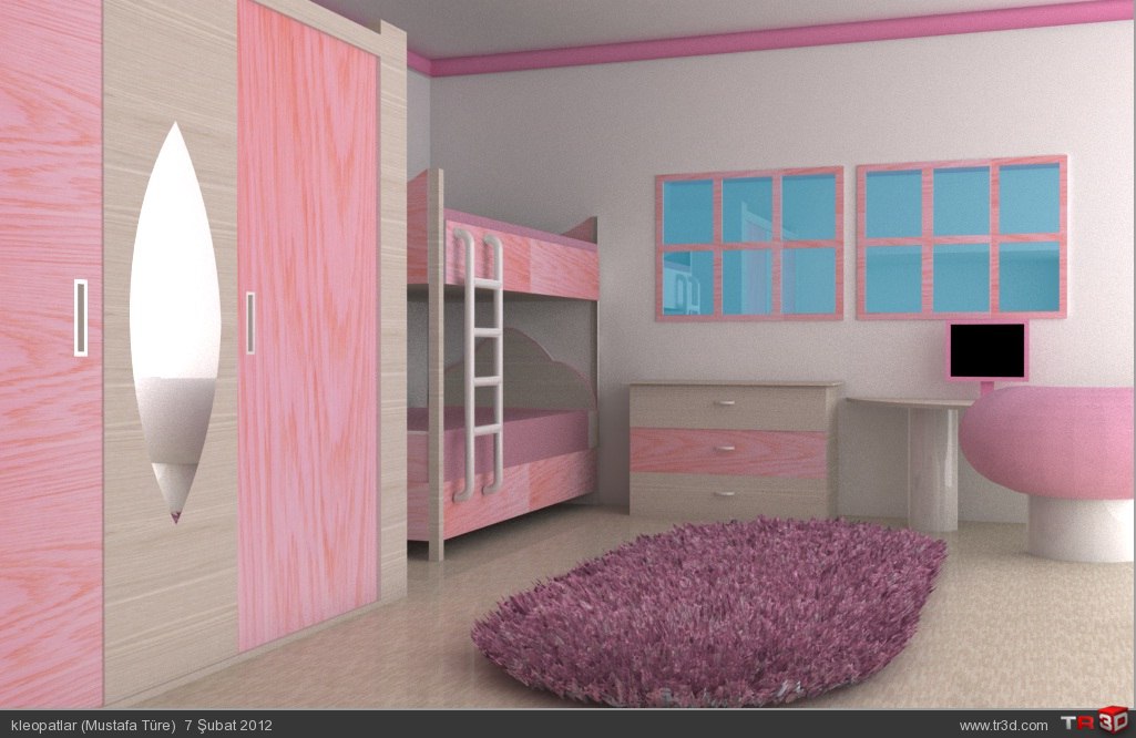 Genç Kız Yatak Odası Acemi Köşesi