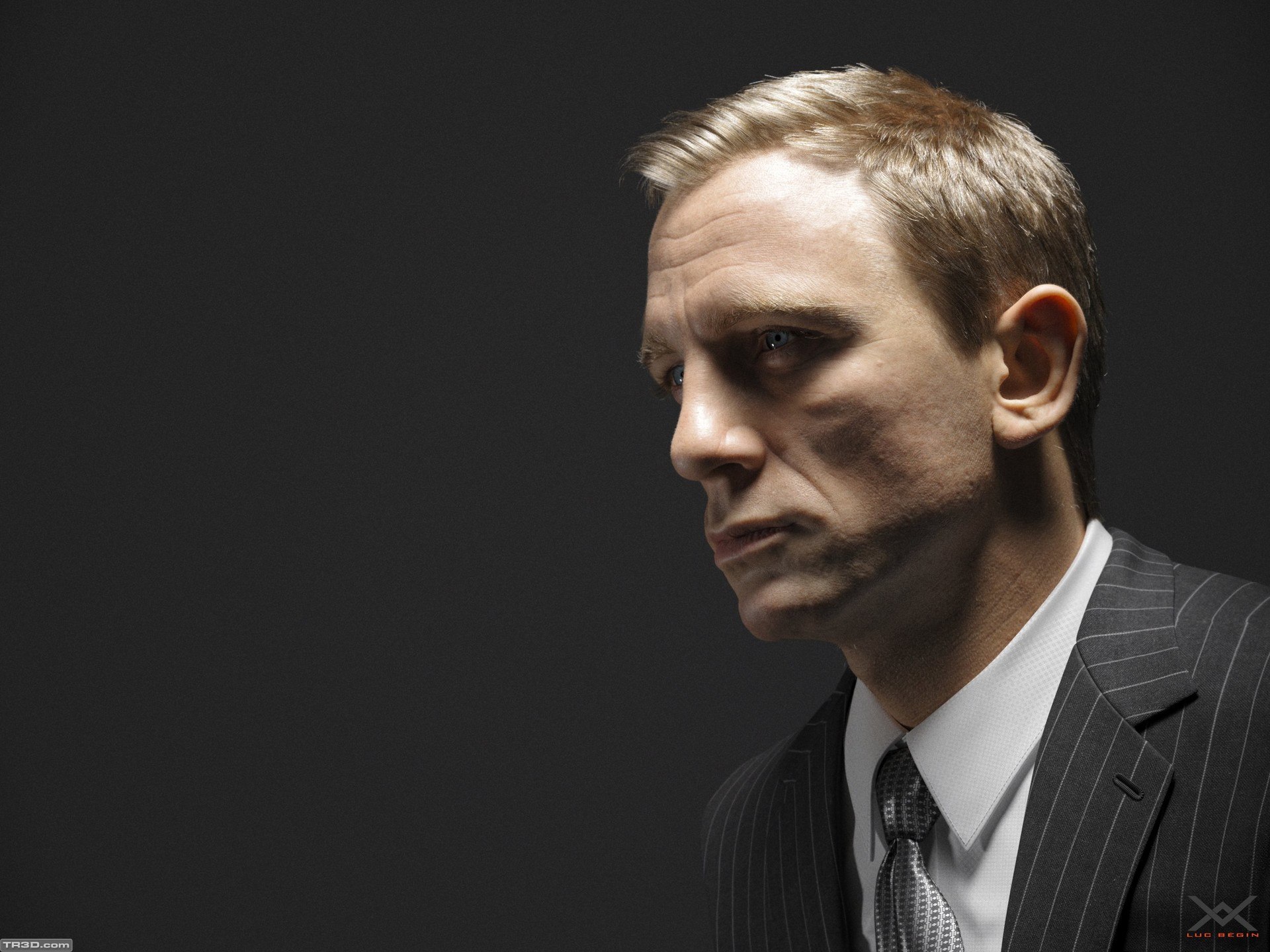 Daniel Craig as James Bond revamped.